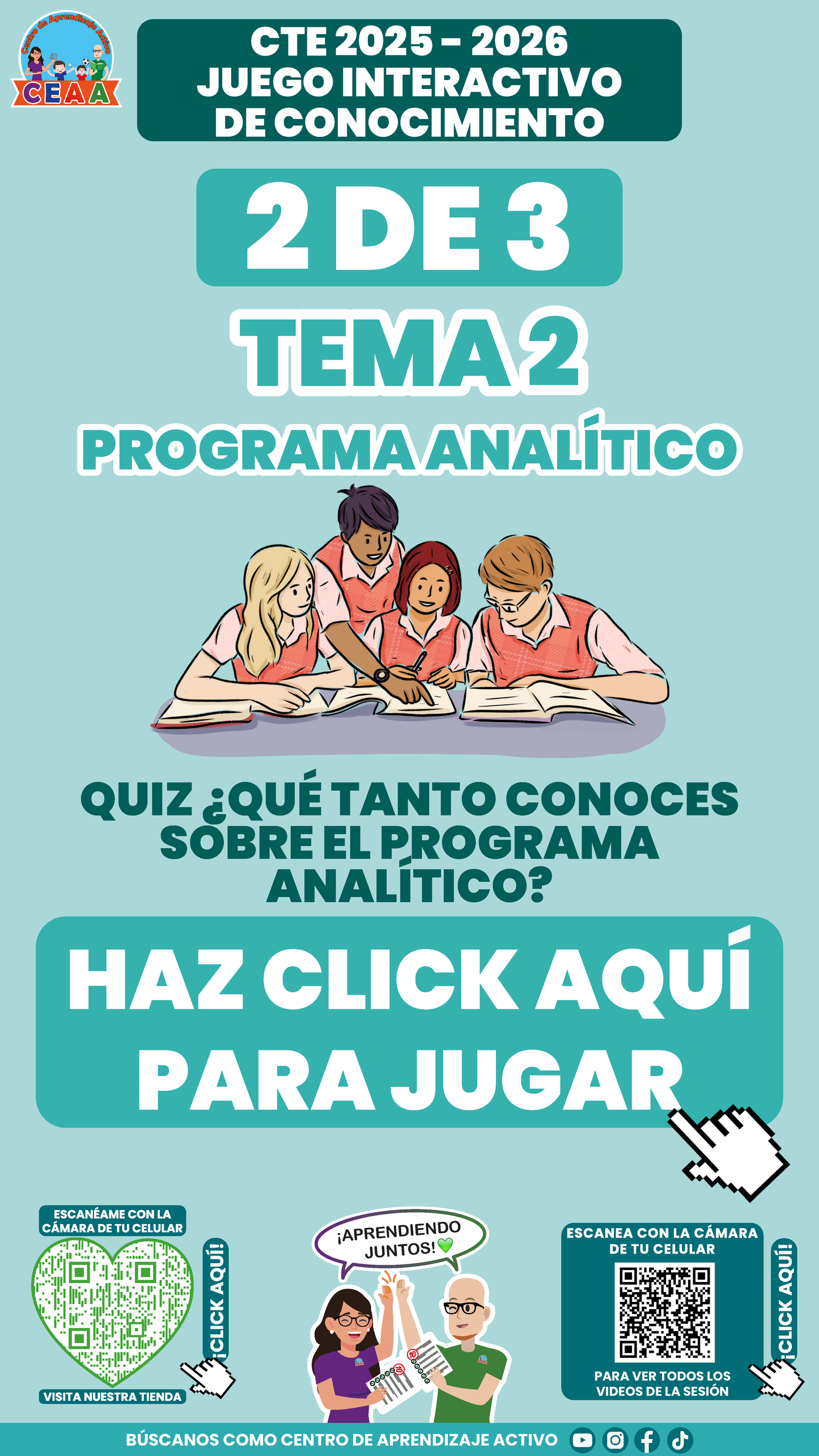 3 Juegos Interactivos CTE Tema 2 (Requieren conexión a internet)