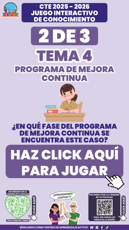 3 Juegos Interactivos CTE Tema 4 (Requieren conexión a internet)