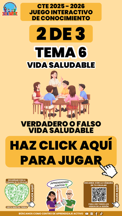 3 Juegos Interactivos CTE Tema 6 (Requieren conexión a internet)