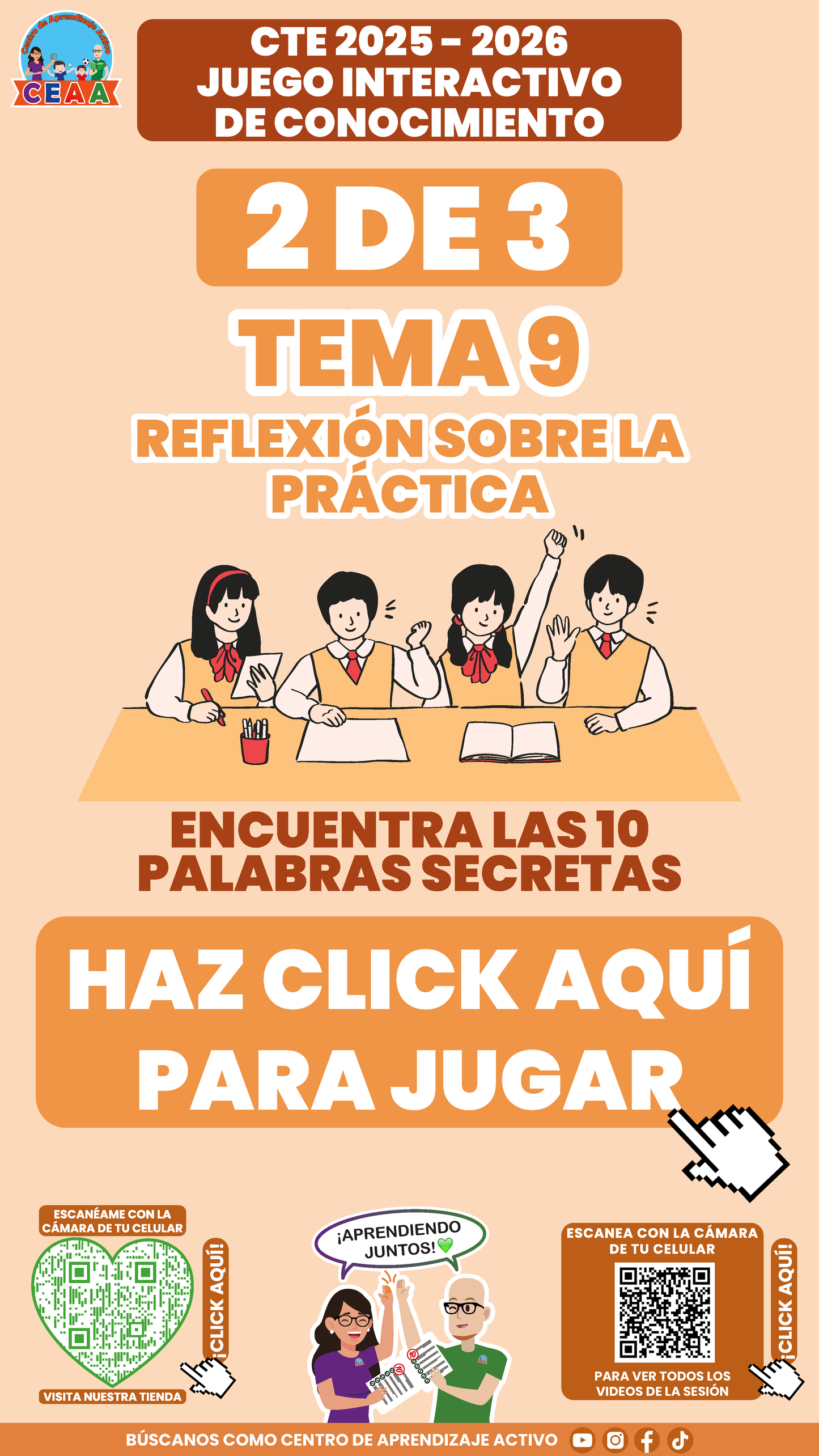 3 Juegos Interactivos CTE Tema 9 (Requieren conexión a internet)