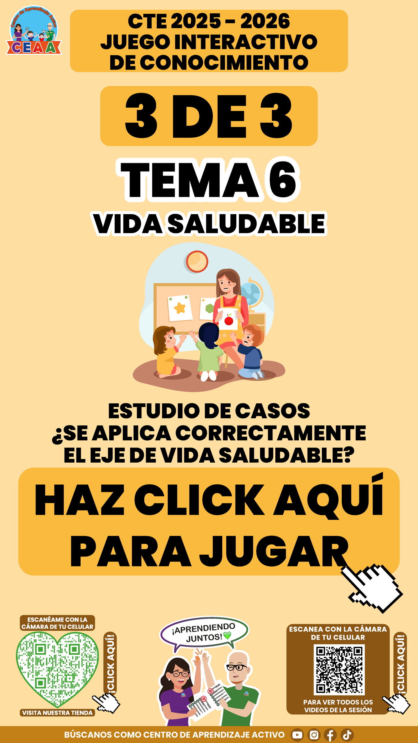3 Juegos Interactivos CTE Tema 6 (Requieren conexión a internet)