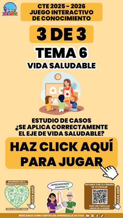 3 Juegos Interactivos CTE Tema 6 (Requieren conexión a internet)