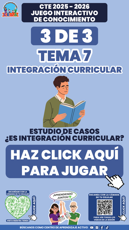 3 Juegos Interactivos CTE Tema 7 (Requieren conexión a internet)
