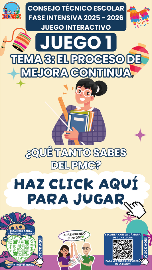 Juegos Interactivos CTE Fase Intensiva Temas 3 y 4 (Necesitan conexión a Internet)