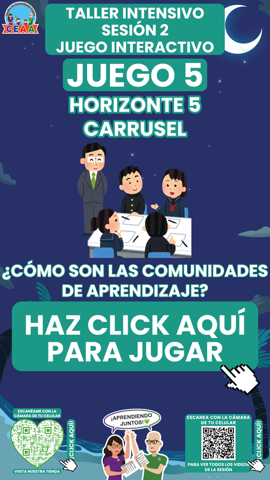 4 Juegos Interactivos Taller Intensivo Sesión 2 Julio 2025 (Requieren Conexión a internet)