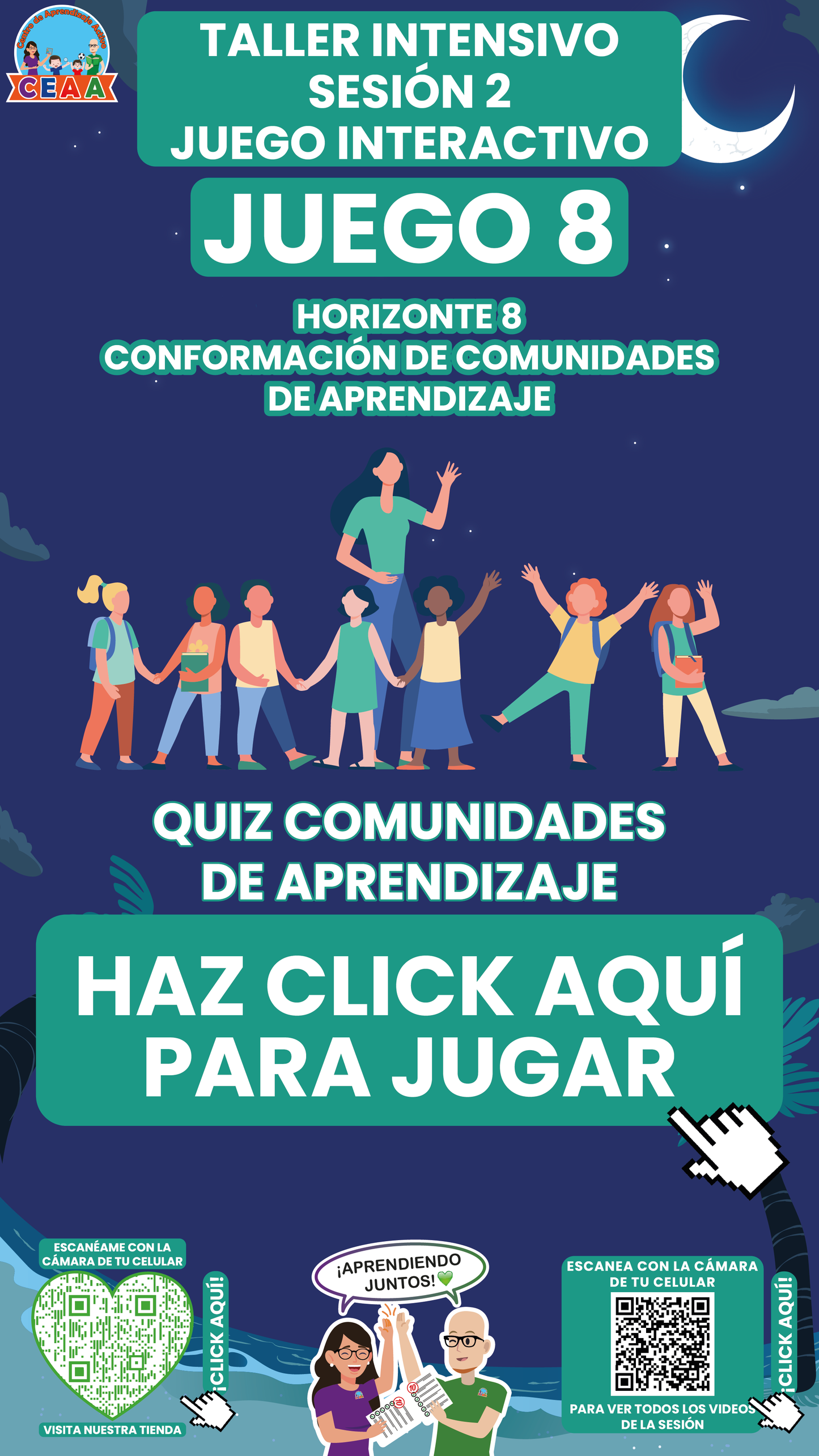 4 Juegos Interactivos Taller Intensivo Sesión 2 Julio 2025 (Requieren Conexión a internet)