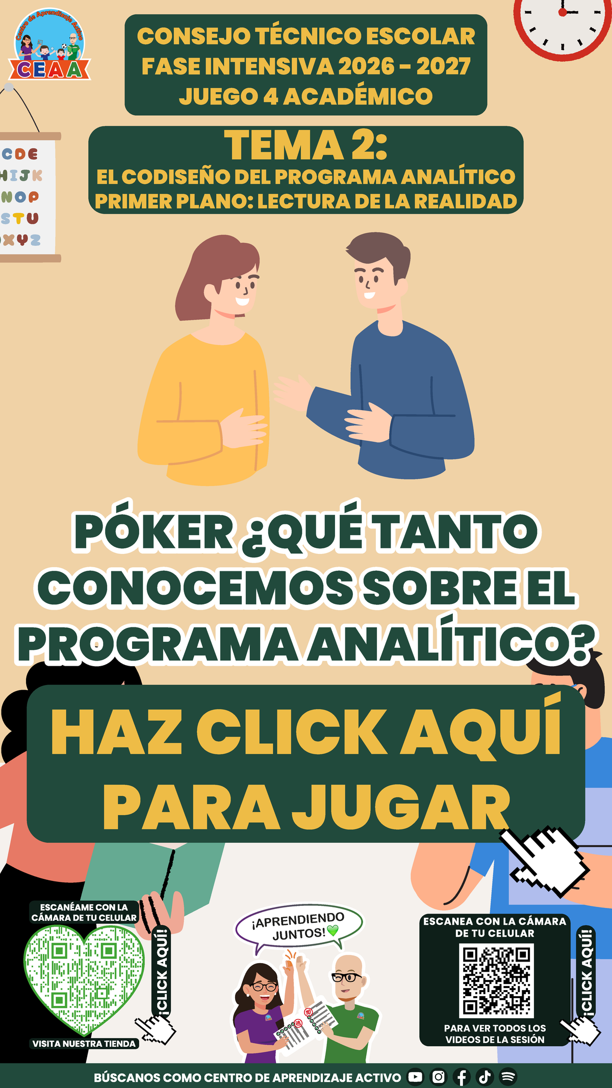 4 Juegos Interactivos para tu CTE Fase Intensiva Sesión 1 y 2 (Requieren conexión a Internet)