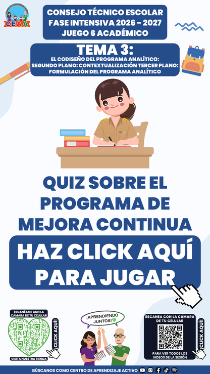 4 Juegos Interactivos para tu CTE Fase Intensiva Sesión 3 y 4 (Requieren conexión a Internet)