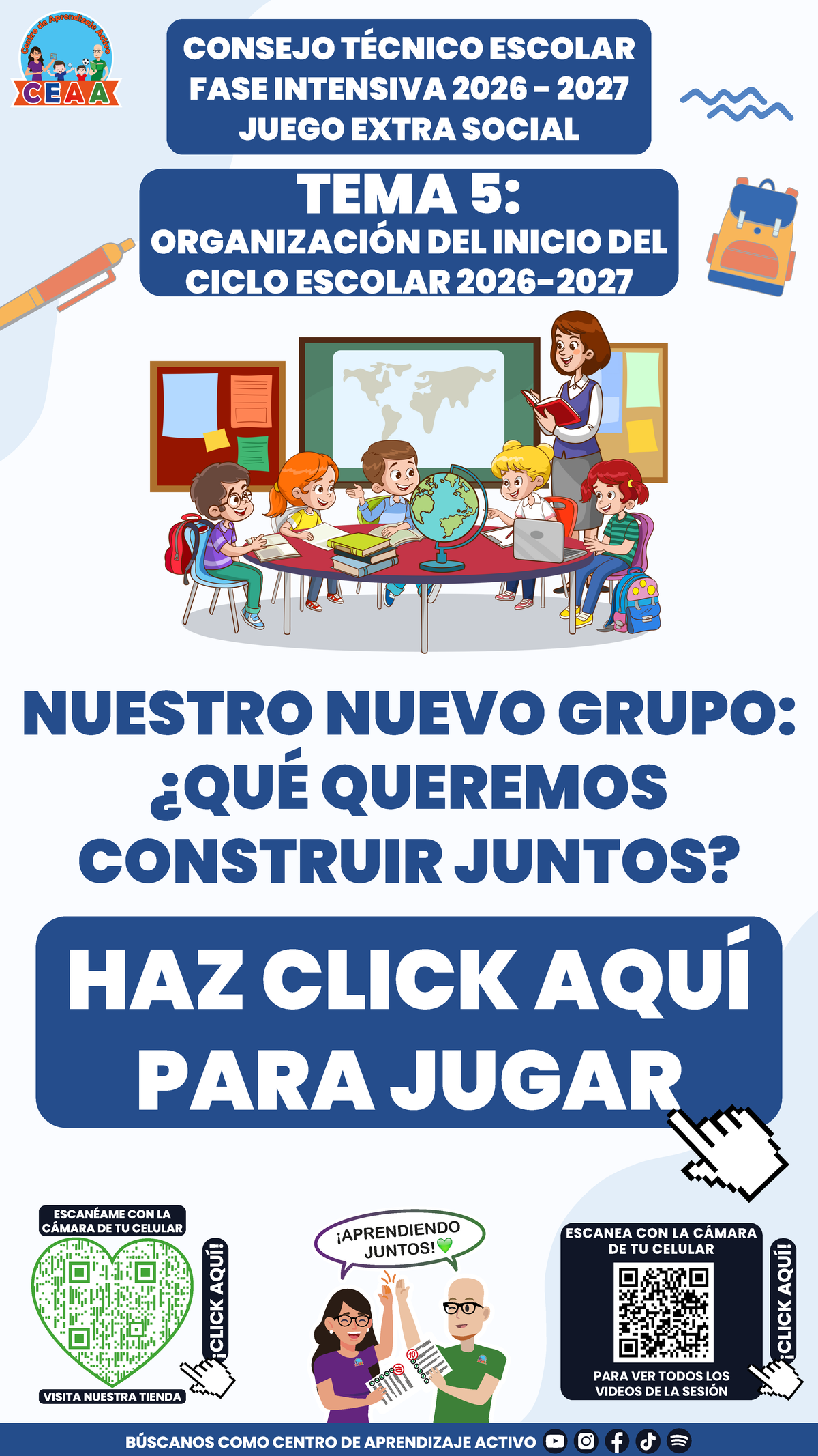 4 Juegos Interactivos para tu CTE Fase Intensiva Sesión 3 y 4 (Requieren conexión a Internet)