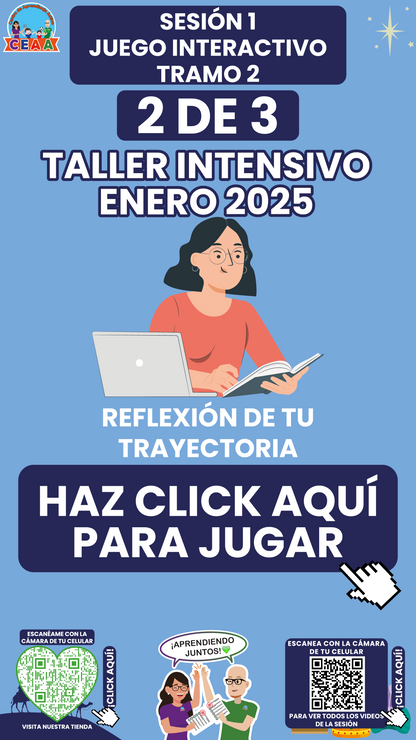 3 Juegos Interactivos Taller Intensivo Sesión 1 Enero 2025