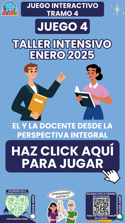 3 Juegos Interactivos Taller Intensivo Sesión 1 Enero 2025