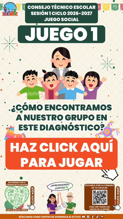 4 Juegos Interactivos para tu CTE Sesión 1 Septiembre 2026 (Requieren Conexión a Internet)
