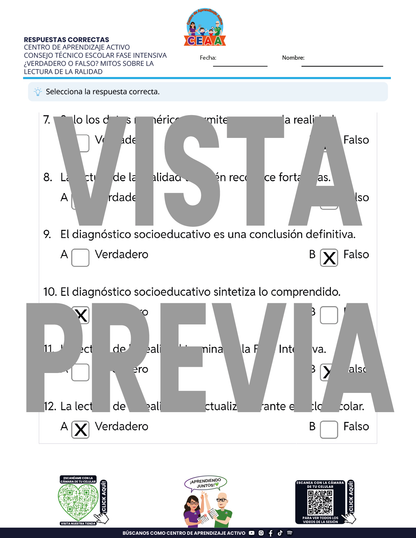 4 Juegos de Estudio para Imprimir para tu CTE Fase Intensiva Sesión 1 y 2 en PDF