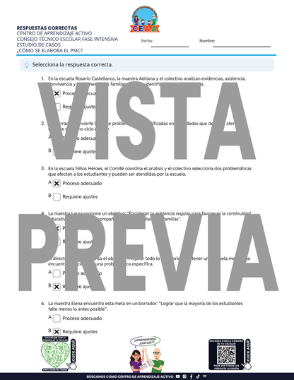4 Juegos de Estudio para Imprimir para tu CTE Fase Intensiva Sesión 3 y 4 en PDF