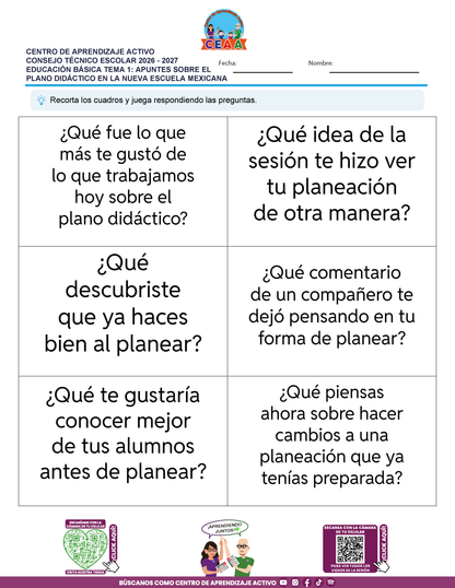JUEGOS DE ESTUDIO PARA IMPRIMIR CTE EDUCACIÓN BÁSICA TEMA 1