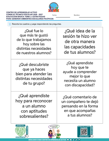 JUEGOS DE ESTUDIO PARA IMPRIMIR CTE EDUCACIÓN BÁSICA TEMA 2