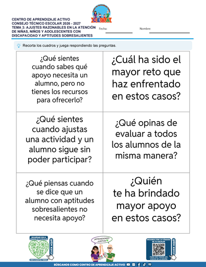 JUEGOS DE ESTUDIO PARA IMPRIMIR CTE EDUCACIÓN BÁSICA TEMA 3
