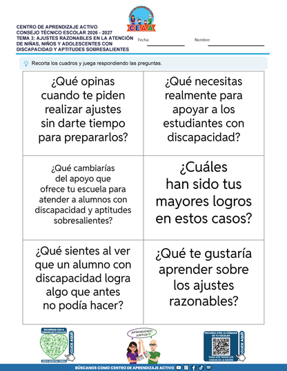 JUEGOS DE ESTUDIO PARA IMPRIMIR CTE EDUCACIÓN BÁSICA TEMA 3
