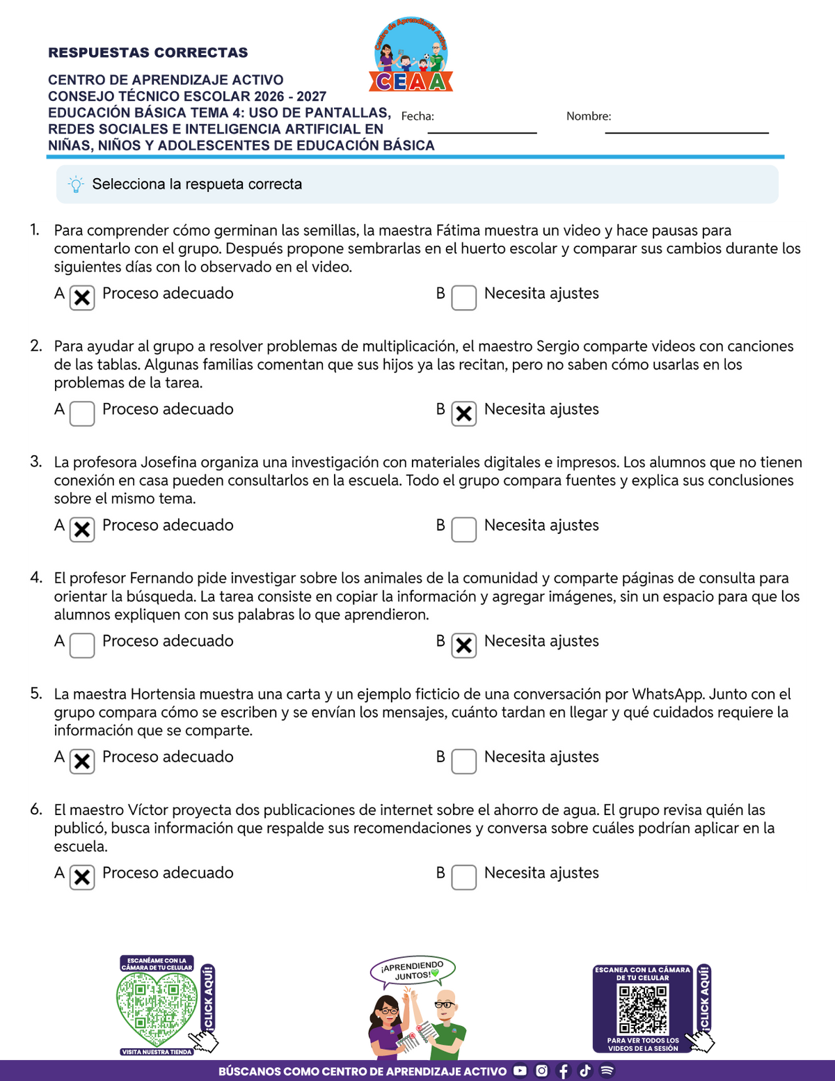 JUEGOS DE ESTUDIO PARA IMPRIMIR CTE EDUCACIÓN BÁSICA TEMA 4