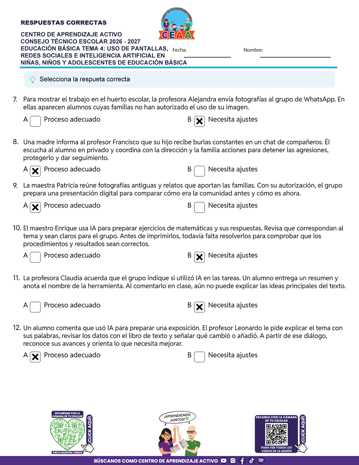 JUEGOS DE ESTUDIO PARA IMPRIMIR CTE EDUCACIÓN BÁSICA TEMA 4