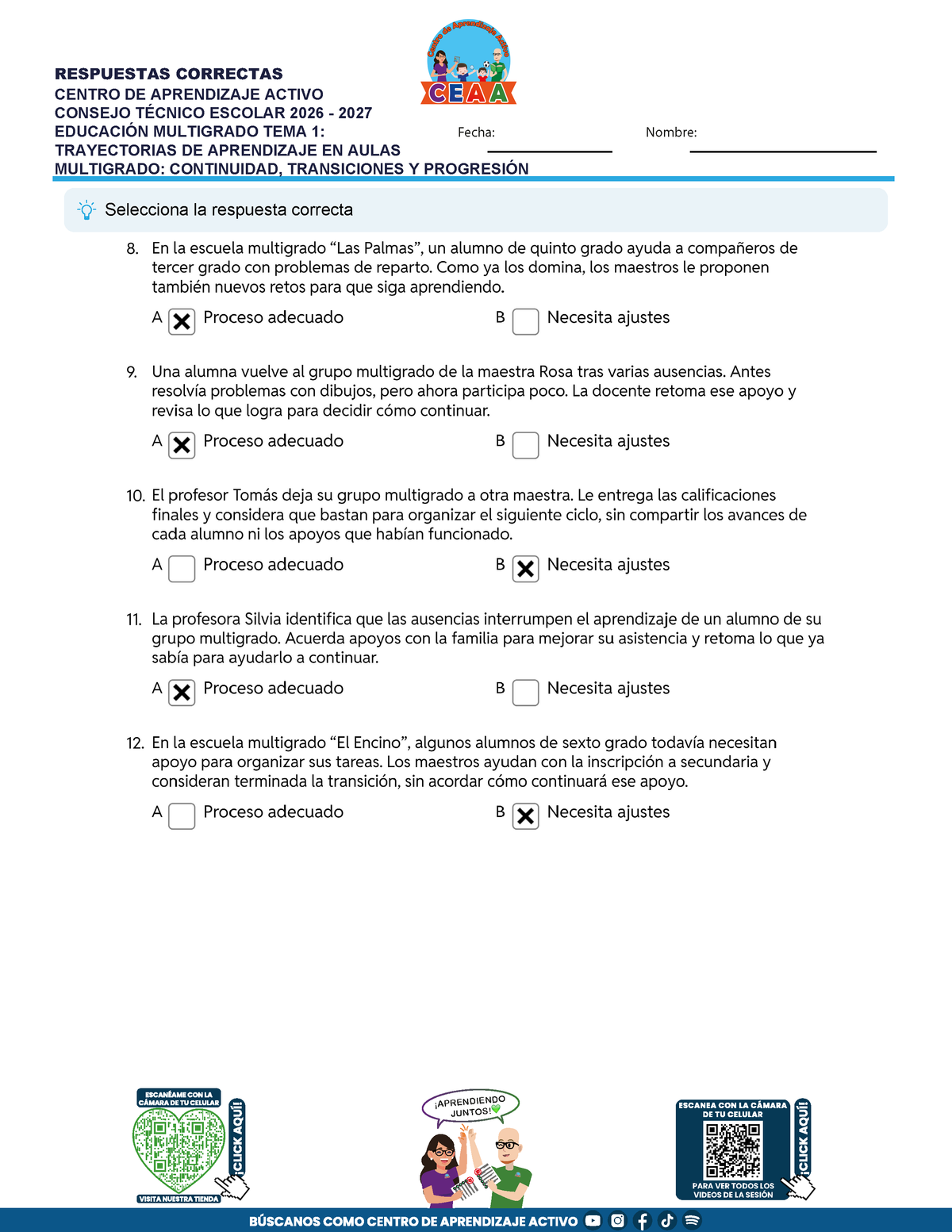 JUEGOS DE ESTUDIO PARA IMPRIMIR CTE EDUCACIÓN MULTIGRADO TEMA 1