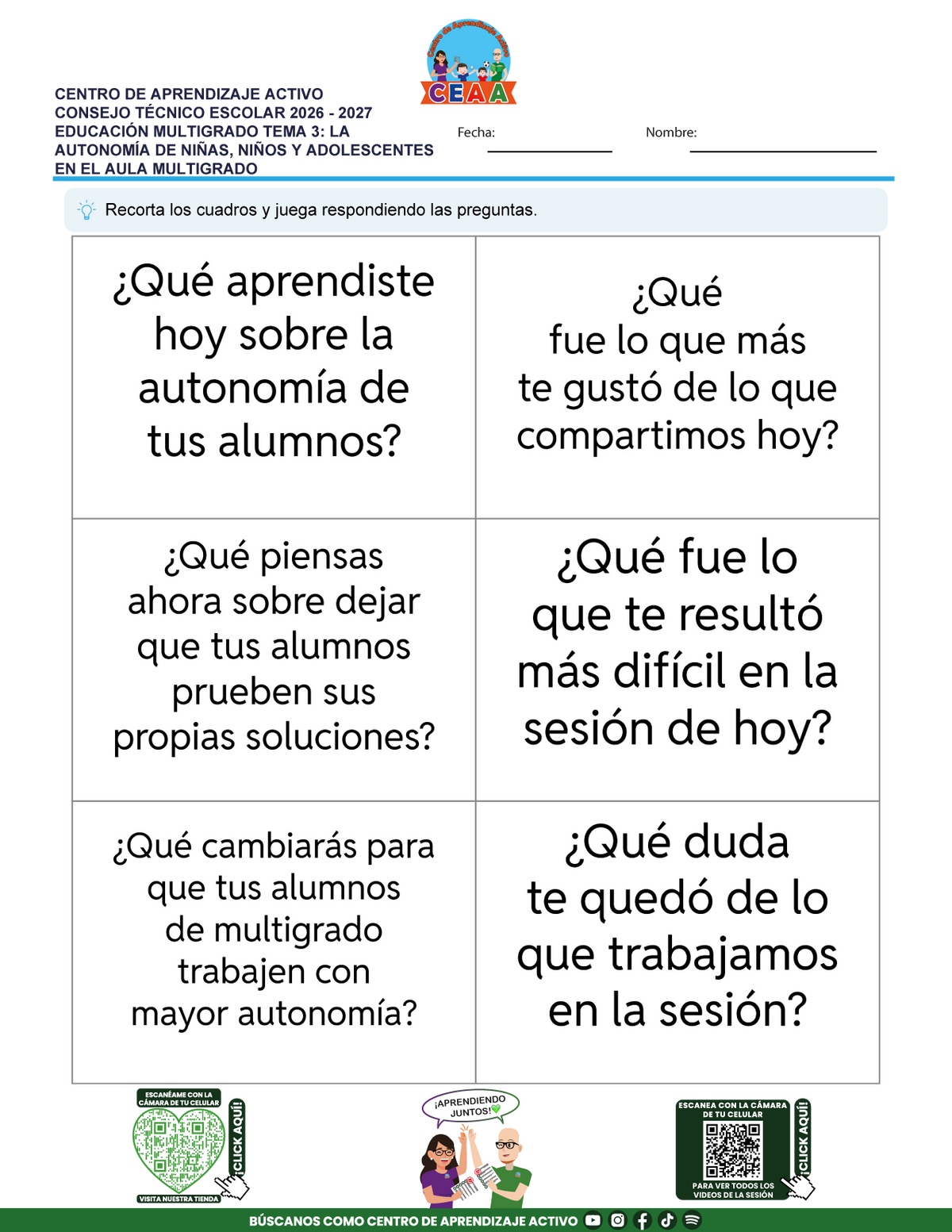 JUEGOS DE ESTUDIO PARA IMPRIMIR CTE EDUCACIÓN MULTIGRADO TEMA 3