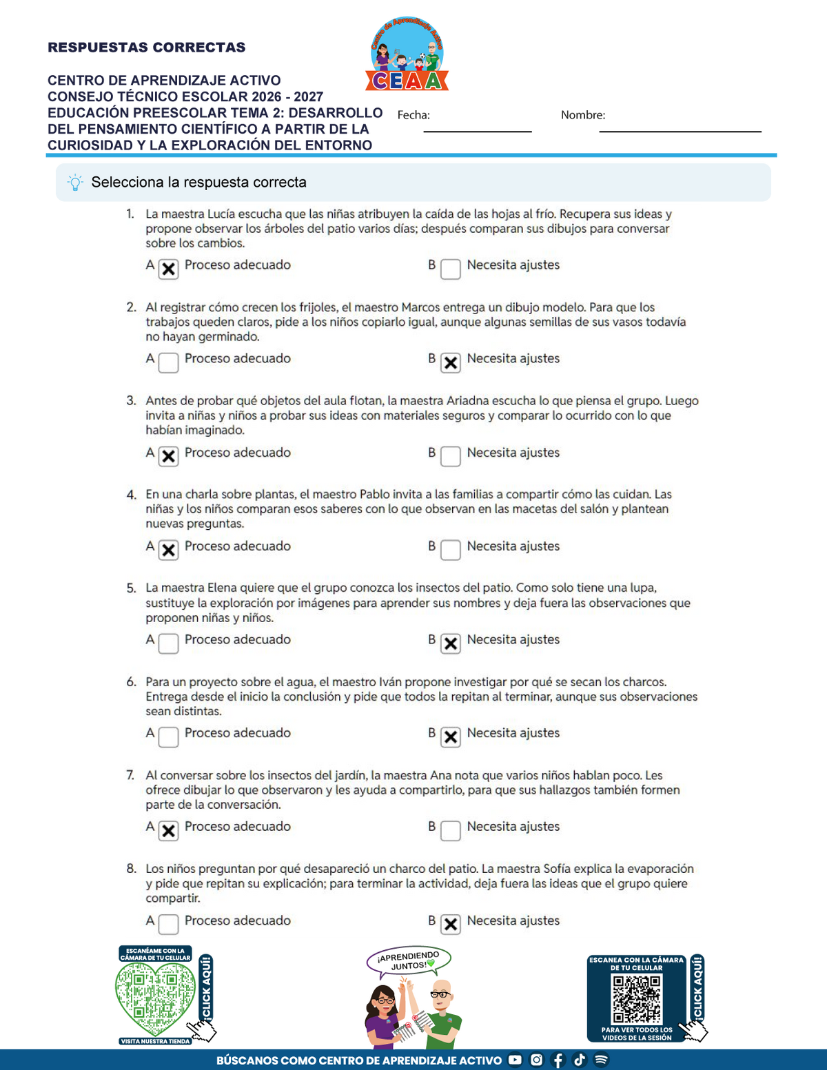 JUEGOS DE ESTUDIO PARA IMPRIMIR CTE EDUCACIÓN PREESCOLAR TEMA 2