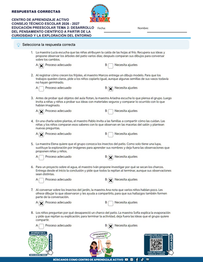 JUEGOS DE ESTUDIO PARA IMPRIMIR CTE EDUCACIÓN PREESCOLAR TEMA 2