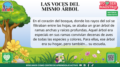 Historias para Maestros Multigrado - LAS VOCES DEL MISMO ÁRBOL en PDF