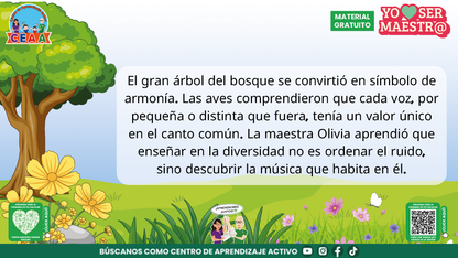 Historias para Maestros Multigrado - LAS VOCES DEL MISMO ÁRBOL en PDF