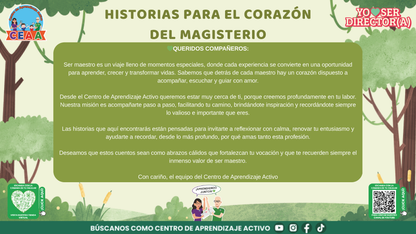 Historias para Maestros Taller Intensivo Directores Enero 2026 - LA ELEFANTA Y EL SENDERO QUE NADIE HABÍA RECORRIDO en PDF