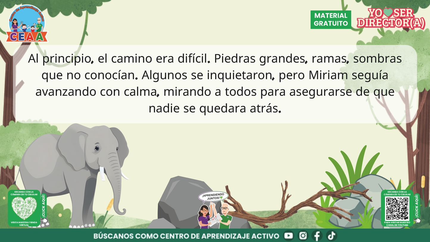 Historias para Maestros Taller Intensivo Directores Enero 2026 - LA ELEFANTA Y EL SENDERO QUE NADIE HABÍA RECORRIDO en PDF
