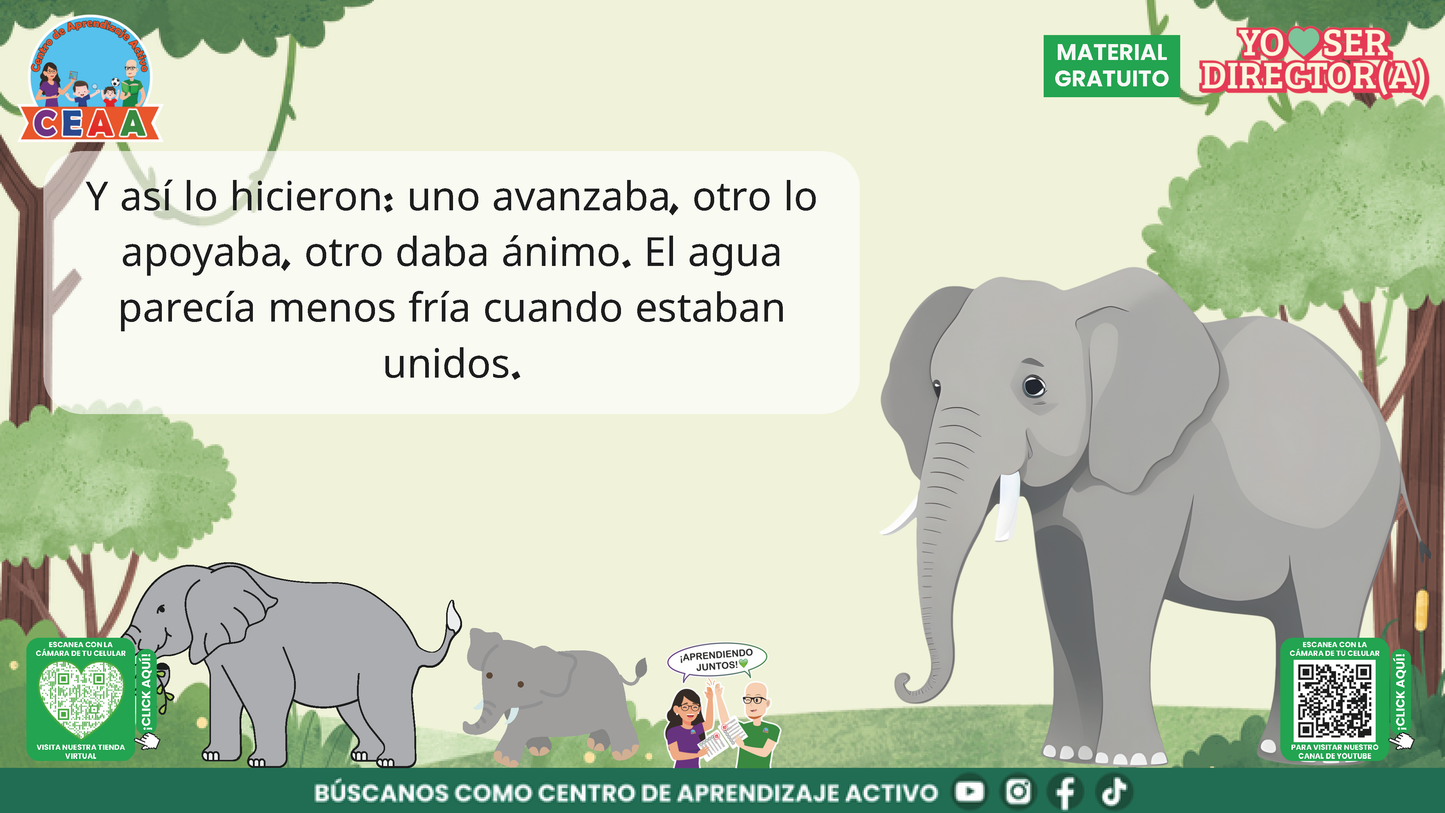 Historias para Maestros Taller Intensivo Directores Enero 2026 - LA ELEFANTA Y EL SENDERO QUE NADIE HABÍA RECORRIDO en PDF