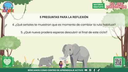 Historias para Maestros Taller Intensivo Directores Enero 2026 - LA ELEFANTA Y EL SENDERO QUE NADIE HABÍA RECORRIDO en PDF