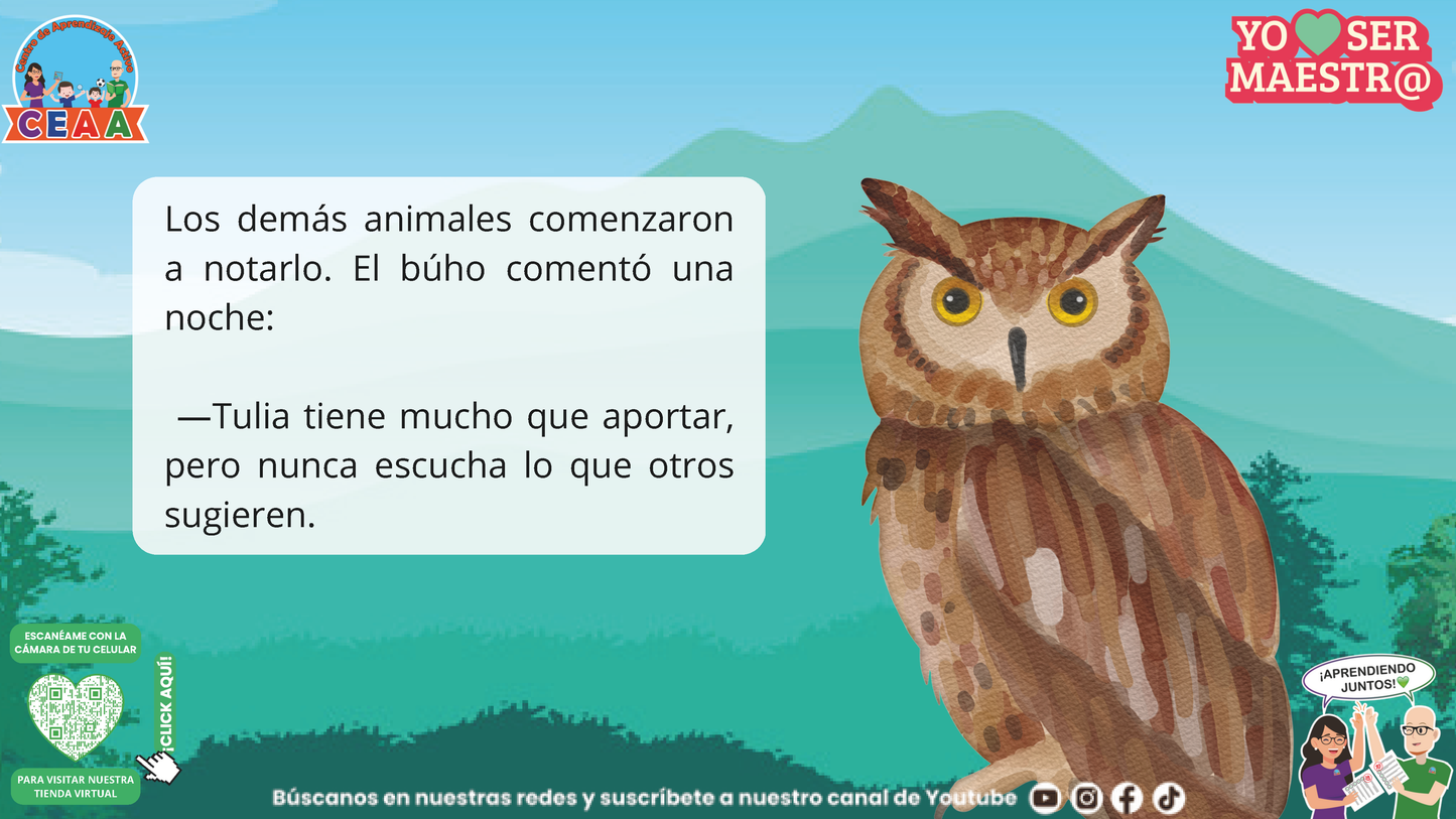 Historias para Maestros - La Tortuga que Aprendió a Escuchar (Editable en PowerPoint)