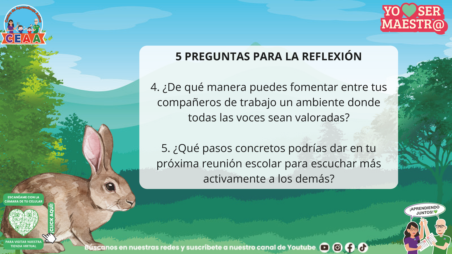 Historias para Maestros - La Tortuga que Aprendió a Escuchar (Editable en PowerPoint)