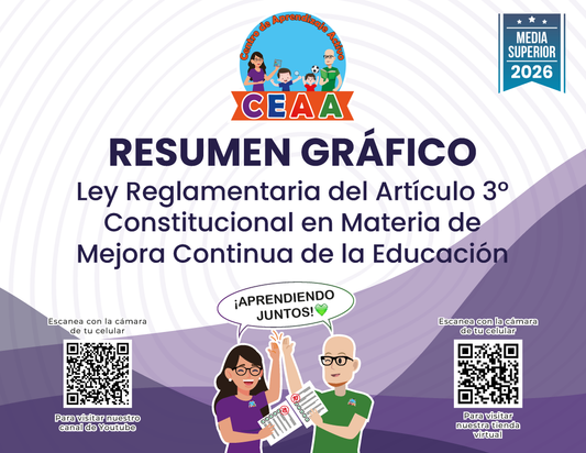 Resumen Gráfico: Ley Reglamentaria del Artículo 3º Constitucional en Materia de Mejora Continua de la Educación - Media Superior