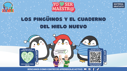 Historias para Maestros Taller Intensivo Maestros Enero 2026 - LOS PINGÜINOS Y EL CUADERNO DEL HIELO NUEVO en PDF