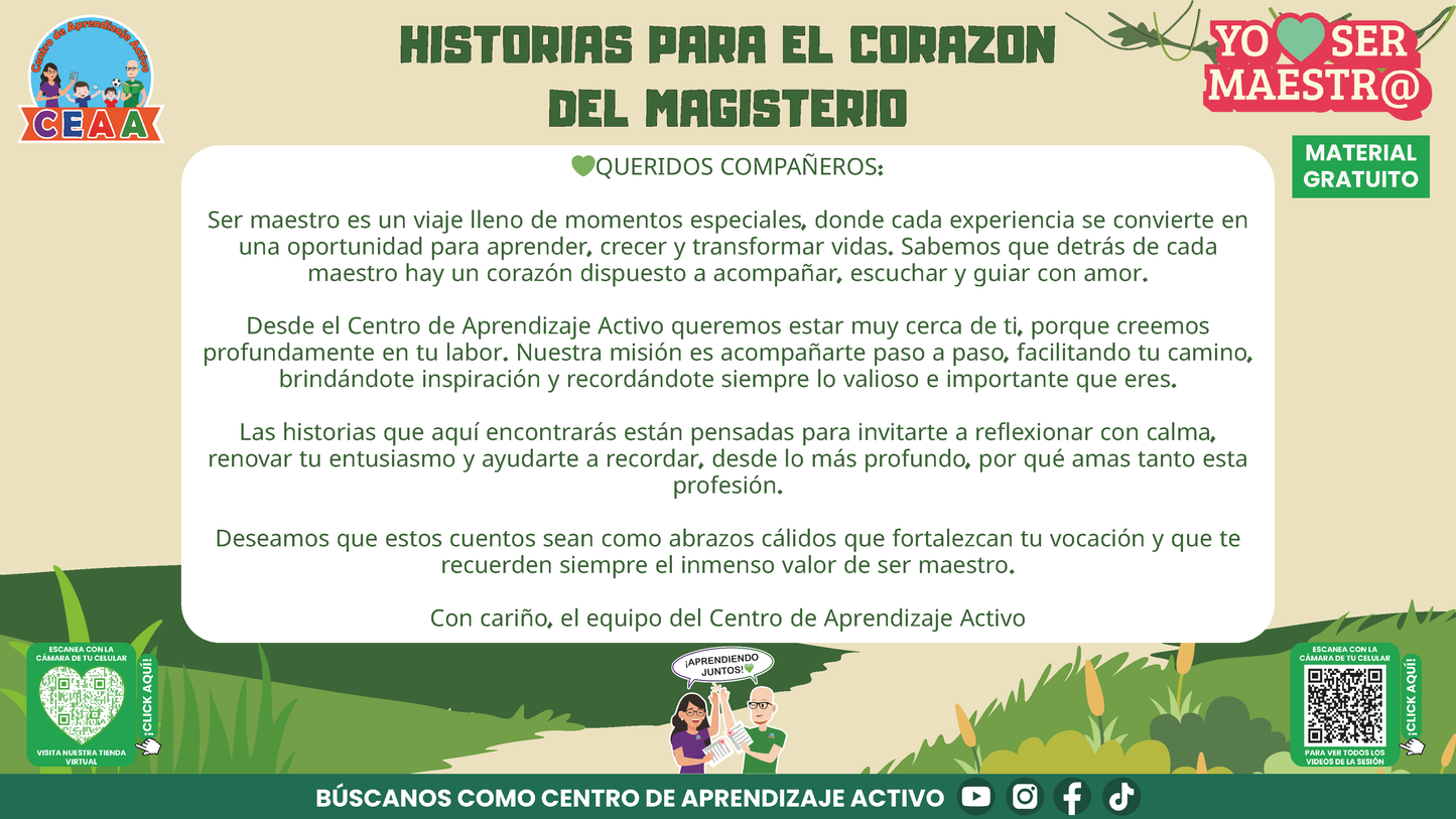 Historias para Maestros - MANUEL, EL PEQUEÑO CASTOR PROBLEMA en PDF