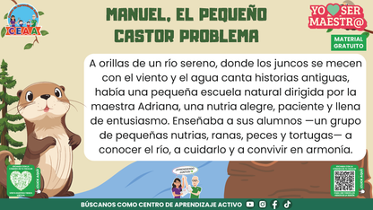Historias para Maestros - MANUEL, EL PEQUEÑO CASTOR PROBLEMA en PDF