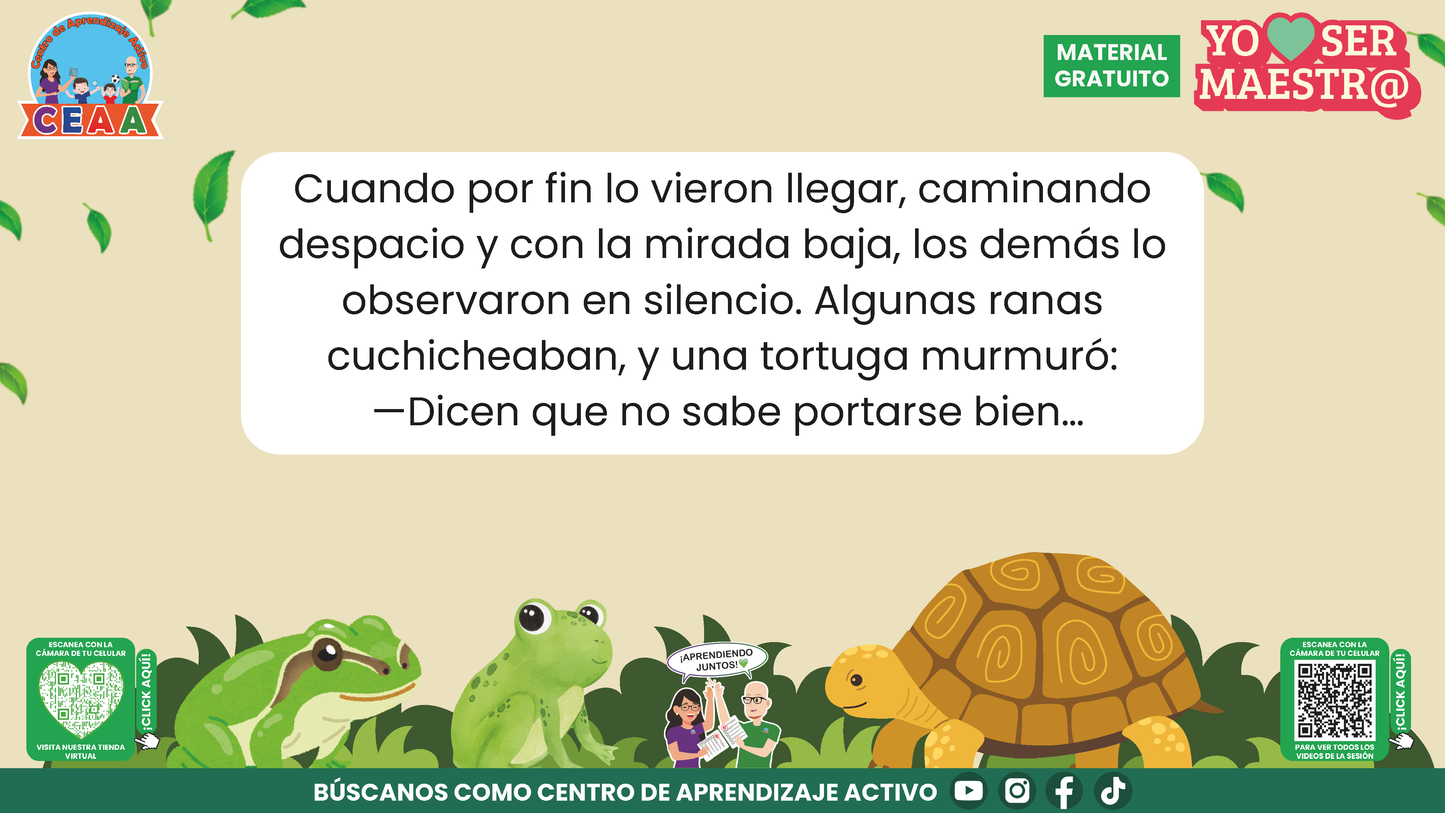Historias para Maestros - MANUEL, EL PEQUEÑO CASTOR PROBLEMA en PDF