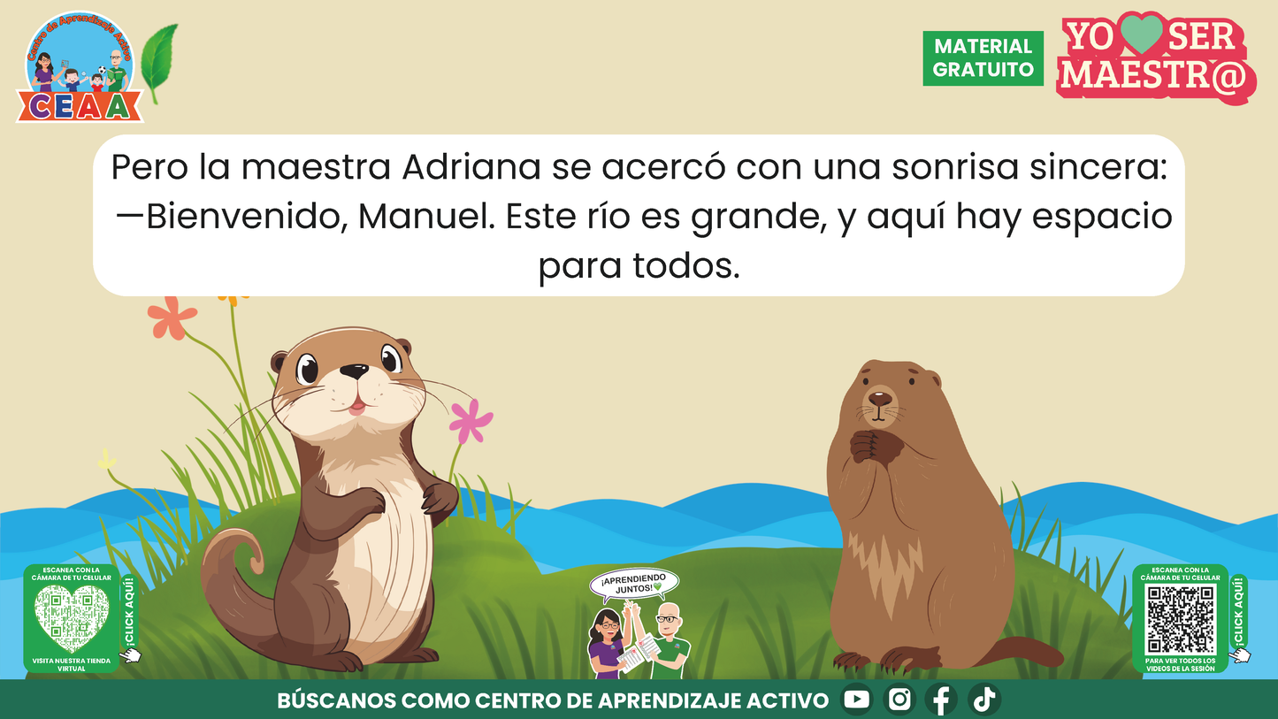 Historias para Maestros - MANUEL, EL PEQUEÑO CASTOR PROBLEMA en PDF