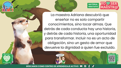 Historias para Maestros - MANUEL, EL PEQUEÑO CASTOR PROBLEMA en PDF