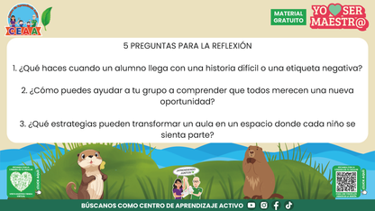 Historias para Maestros - MANUEL, EL PEQUEÑO CASTOR PROBLEMA en PDF