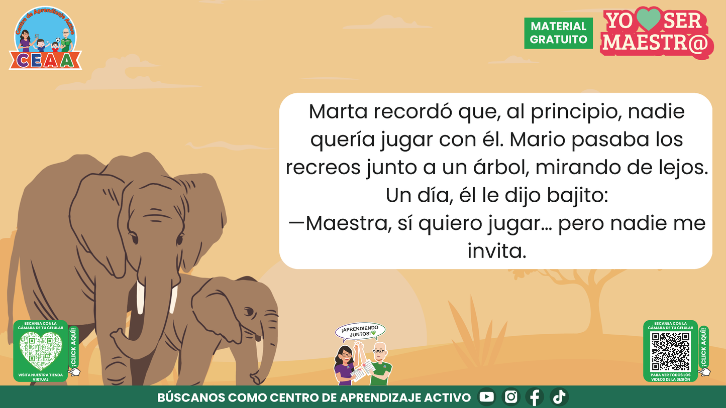 Historias para Maestros - MARTA, LA ELEFANTA MAESTRA Y SU ÁLBUM DEL ÚLTIMO DÍA en PDF