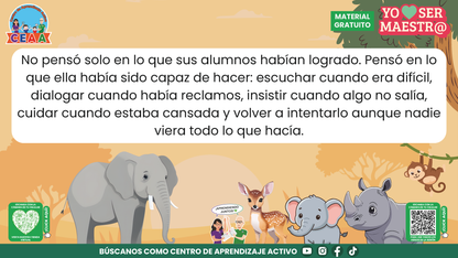 Historias para Maestros - MARTA, LA ELEFANTA MAESTRA Y SU ÁLBUM DEL ÚLTIMO DÍA en PDF