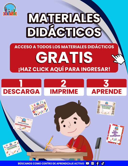 Acceso a Todos los Materiales Didácticos Gratis
