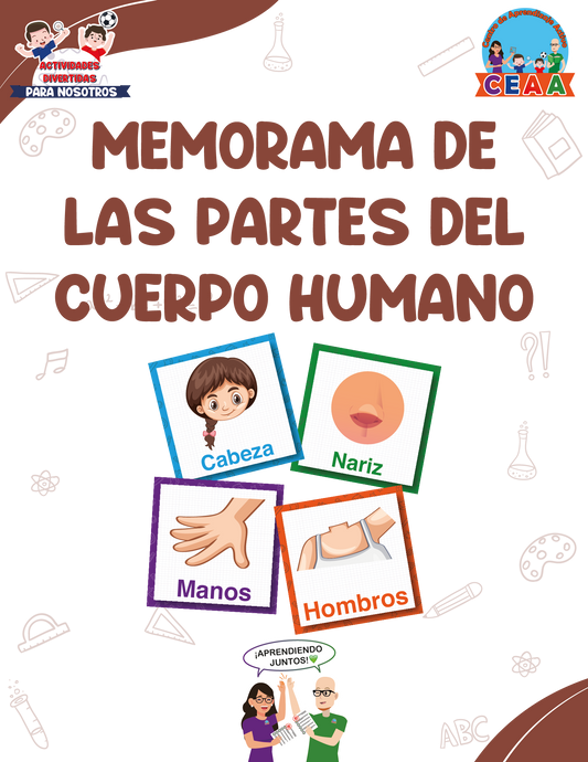 Memorama de las Partes del Cuerpo