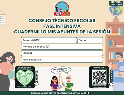 Cuadernillo Mis Apuntes de la Sesión CTE Fase Intensiva Sesión 1 en PDF