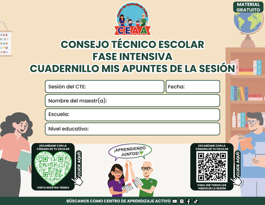 Cuadernillo Mis Apuntes de la Sesión CTE Fase Intensiva Sesión 1 en PDF